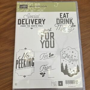Stampin’ Up! Merry Little Labels
